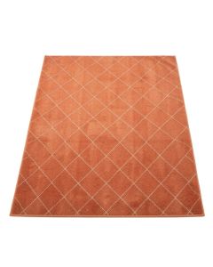 Birch Bend Rectangular Area Rug - Terracotta