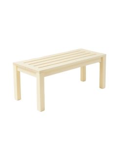 Cedar Branch Indoor Bench - Cream