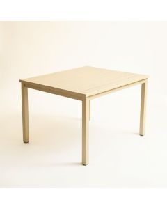 Dawn Crest Patio Table - Beige (synthetic illustration; no displayed measurements)