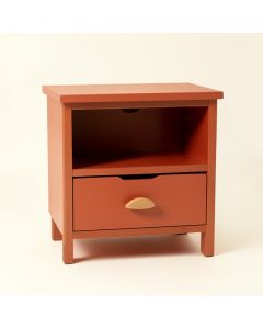 Lake Crossing Nightstand - Terracotta (synthetic illustration; no displayed measurements)