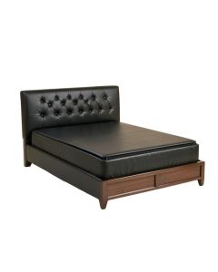 Pihu Tufted Low Profile Sleigh Bed (synthetic illustration; no displayed measurements)