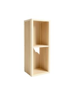 Maple Branch Narrow Cubby Tower - Cream (synthetic illustration; no displayed measurements)