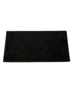 Shore Dell Bath Mat - Black (synthetic illustration; no displayed measurements)