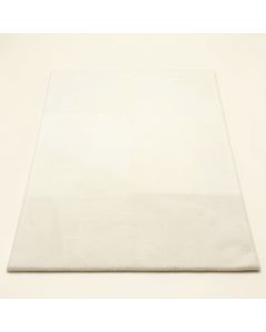 Stone Bend Rectangular Area Rug - White (synthetic illustration; no displayed measurements)