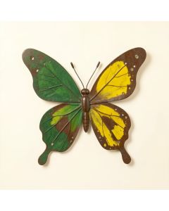 Garden Butterfly Metal Wall Decor (synthetic illustration; no displayed measurements)