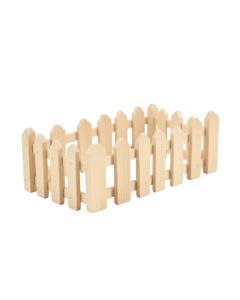 Cristiana 1:48 O Gauge Wood Picket Fence Model Train Display Accessory Outdoor Fairy Garden