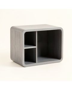 Lake Arc Low Toy Storage Unit - Gray (synthetic illustration; no displayed measurements)
