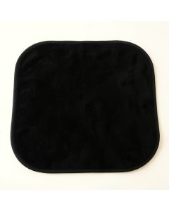 Flint Brook Bath Mat - Black (synthetic illustration; no displayed measurements)