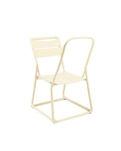Ash Bluff Folding Outdoor Chair - Cream