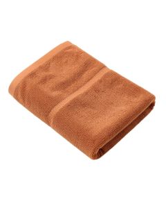 Clay Bend Bath Towel - Terracotta (synthetic illustration; no displayed measurements)