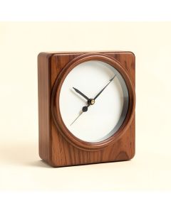 Thermometer And Hygrometer Clock (synthetic illustration; no displayed measurements)