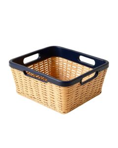Heath Bridge Empty Storage Basket - Navy