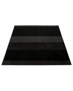 Meadow Bluff Rectangular Outdoor Rug - Black (synthetic illustration; no displayed measurements)