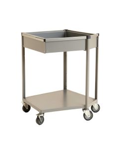 Rowan Dale Empty Rolling Workshop Cart - Gray