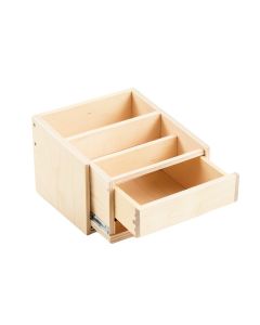 Birch Bluff Empty Coffee-Station Organizer - Ivory