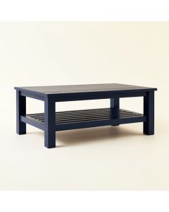 Flint Crossing Coffee Table - Navy (synthetic illustration; no displayed measurements)