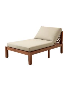 Dowling Patio Daybed With Cushion (synthetic illustration; no displayed measurements)