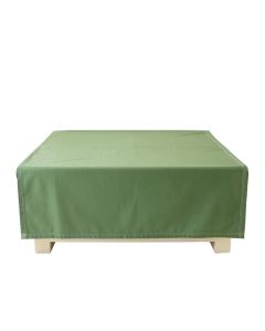 Olive Edge Flat Bed Sheet - Green