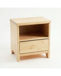 Dune Bluff Nightstand - Ivory (synthetic illustration; no displayed measurements)
