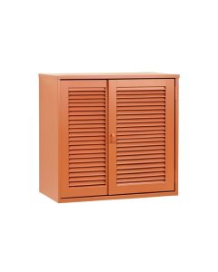 Laurel Dell Wall-Mounted Entry Cabinet - Terracotta (synthetic illustration; no displayed measurements)
