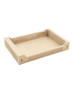 Dawn Falls Empty Under-Desk Cable Tray - Beige