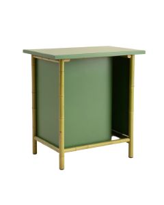 Hazel Dale Freestanding Laundry Folding Counter - Green
