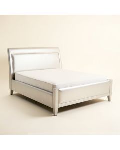 Abderahmane Low Profile Sleigh Bed (synthetic illustration; no displayed measurements)
