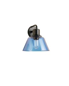 Dune Brook Wall Sconce Mounted On A Plain Wall - Blue (synthetic illustration; no displayed measurements)