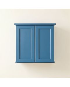 Birch Bluff Wall-Mounted Laundry Cabinet - Blue (synthetic illustration; no displayed measurements)