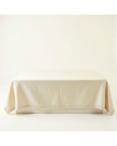 Sage Crest Flat Bed Sheet - Cream (synthetic illustration; no displayed measurements)