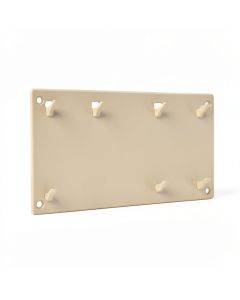 Oak Dale Empty Wall-Mounted Tool Organizer Panel - Beige (synthetic illustration; no displayed measurements)