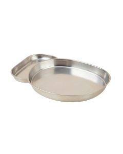 2 Piece Solid Sliver Metal Accent Tray Set (synthetic illustration; no displayed measurements)