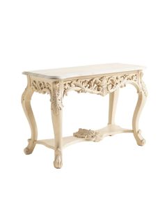 Filigree Console Table (synthetic illustration; no displayed measurements)