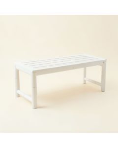 Linden Arc Indoor Bench (synthetic illustration; no displayed measurements)