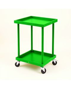 Cove Brook Empty Rolling Workshop Cart - Green (synthetic illustration; no displayed measurements)
