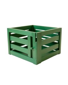 Olive Bluff Empty Furniture-Style Pet Crate - Green