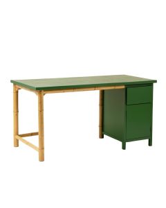 Olive Bridge Empty Workshop Workbench - Green (synthetic illustration; no displayed measurements)