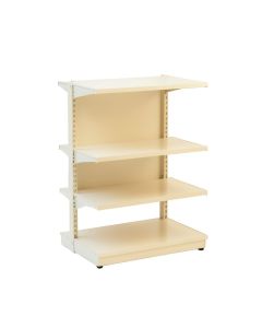 Hazel Bend Desktop Shelving Unit - Ivory (synthetic illustration; no displayed measurements)