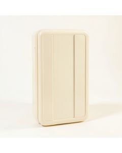 Elm Bend Narrow Outdoor Storage Bench - Cream (synthetic illustration; no displayed measurements)