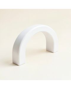 Birch Canyon Cabinet Handle Without Packaging - White (synthetic illustration; no displayed measurements)