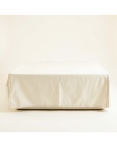 Field Falls Flat Bed Sheet - Ivory (synthetic illustration; no displayed measurements)