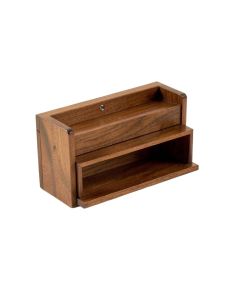 Barnkine Organizer Wooden Wall Mounted Jewelry Holder