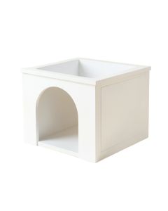 Briar Crest Empty Furniture-Style Litter Enclosure - White