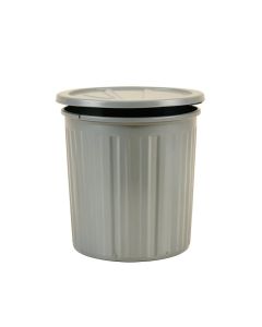 Lake Bridge Closed Garden Compost Bin - Gray (synthetic illustration; no displayed measurements)