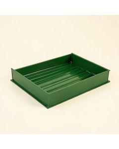 Brook Dale Empty Under-Desk Cable Tray - Green (synthetic illustration; no displayed measurements)