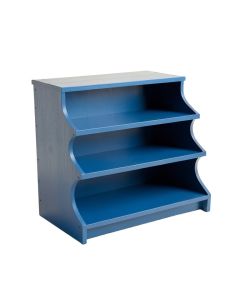 Alder Bridge Desktop Shelving Unit - Blue (synthetic illustration; no displayed measurements)