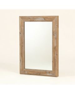 Coastal Distressed Accent Mirror (synthetic illustration; no displayed measurements)