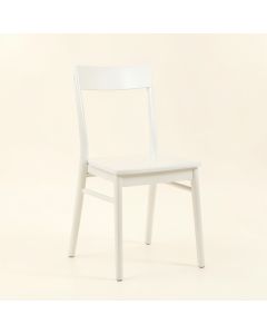 Brook Brook Dining Chair - White (synthetic illustration; no displayed measurements)