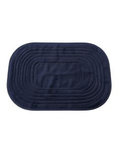 Linden Dell Bath Mat - Navy (synthetic illustration; no displayed measurements)
