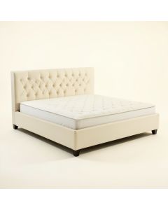 Clermt Tufted Upholstered Low Profile Standard Bed (synthetic illustration; no displayed measurements)